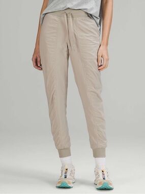 Lululemon Dance Studio Mid-Rise Lined Jogger - Raw Linen